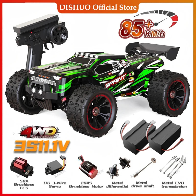 SCY9522PRO 85KM/H High Speed RC Car Brushless 4WD Off-Road Drift Remote Control Car 1:16 Professional Racing Cars SCY9522 50KM/H