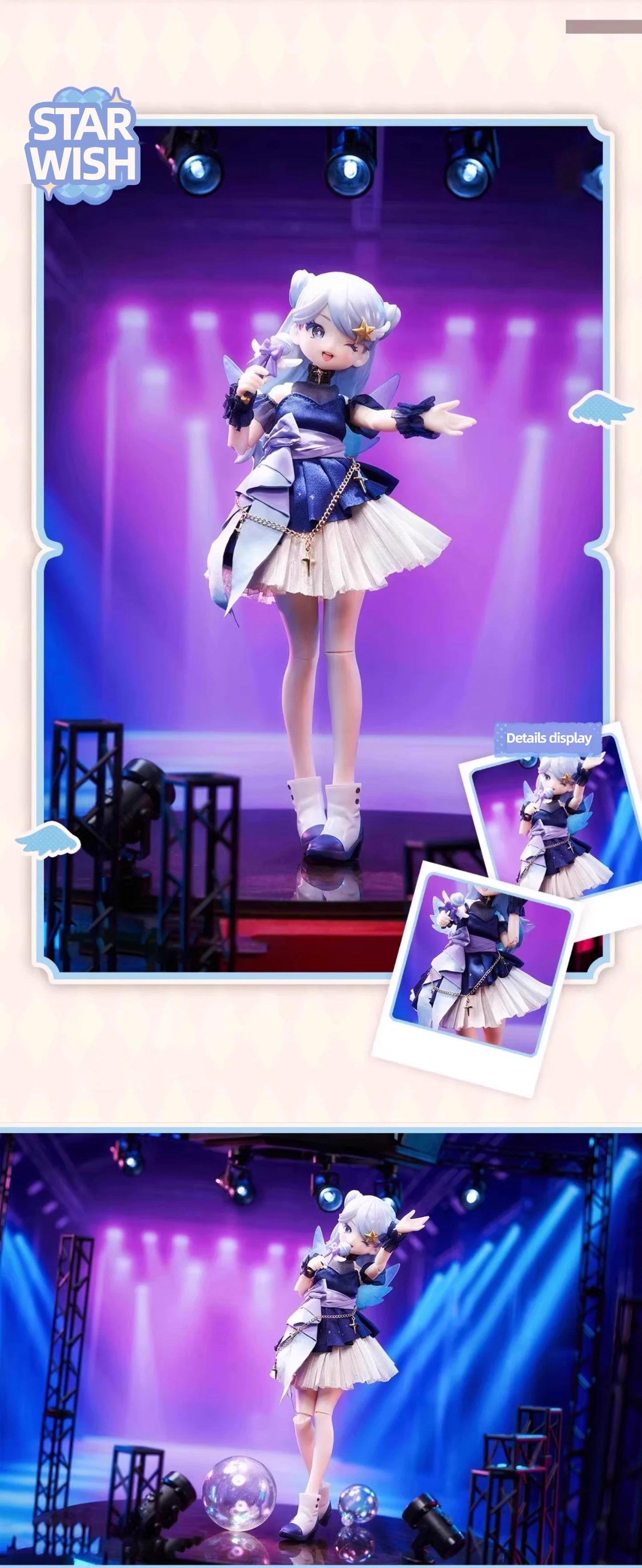 In Stock Neo Eden Mjd Doll Blind Box Light Nightmare Twin Series Movable Joint Doll Anime Figure Collectible Toy Boy Girl Gifts