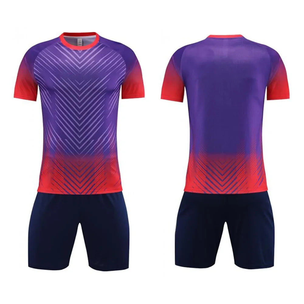 Adult Kid Football Jerseys Men Customize Soccer Uniform Sports Equipment Women Futsal Sportswear Child Training Tracksuit Outfit