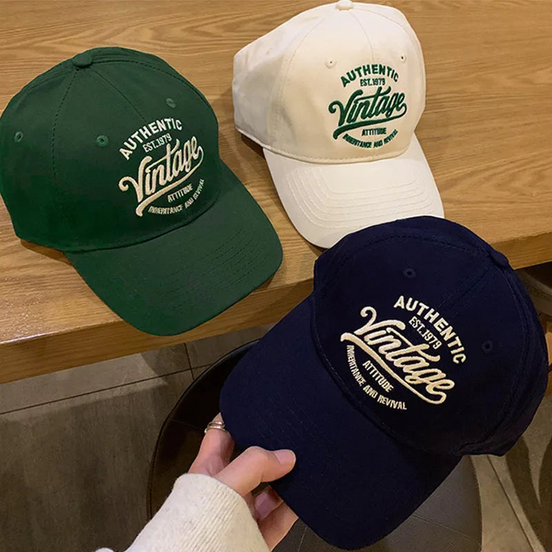 Embroidery Letters Baseball Hat Women Men Summer Outdoor Golf Sports Sun Protection Hat Snapback Hip Hop Trucker Peaked Caps