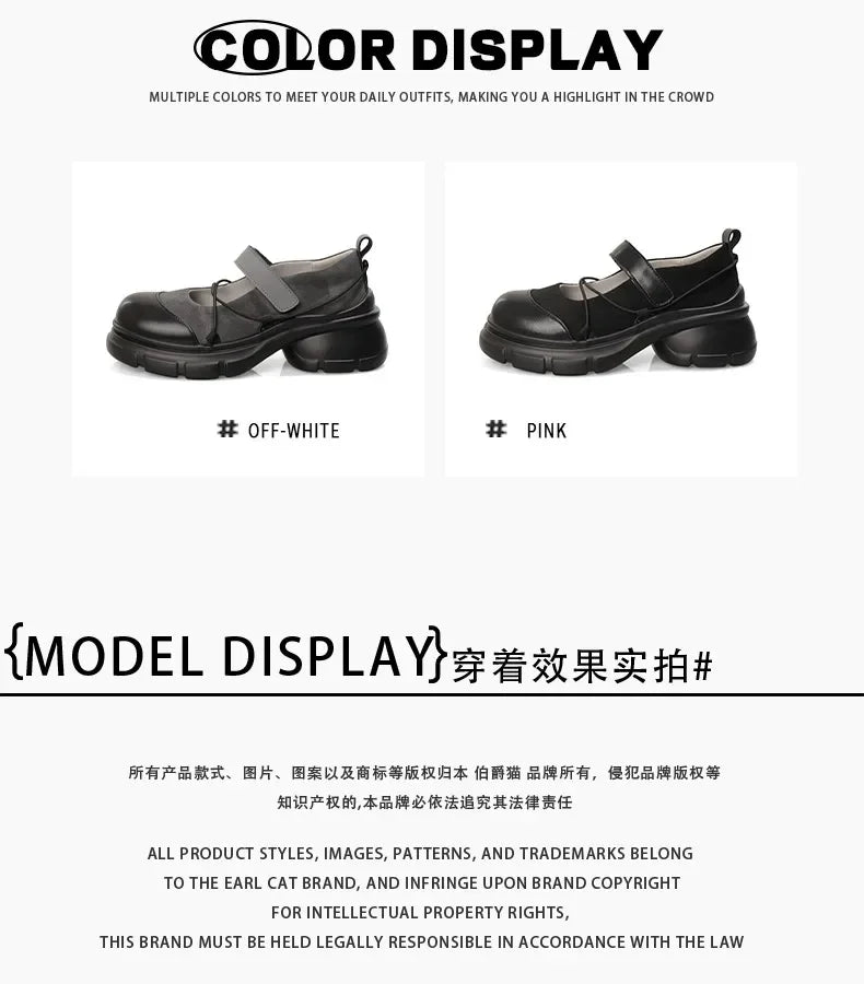 Autumn Chunky Women Sports Shoes Fashion Shallow Butterfly-knot Platform Sneakers Ladies Casual Flats Outdoor Mary Jane Shoe