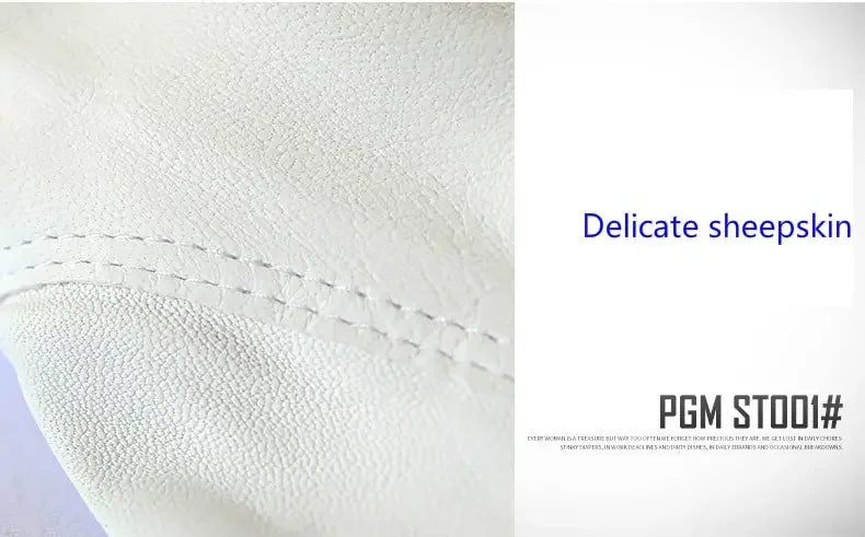 PGM Golf Gloves,Men’s Left Right Hand Soft Breathable Sheepskin Sport Gloves,Slip-resistant Golf Male Training Accessories