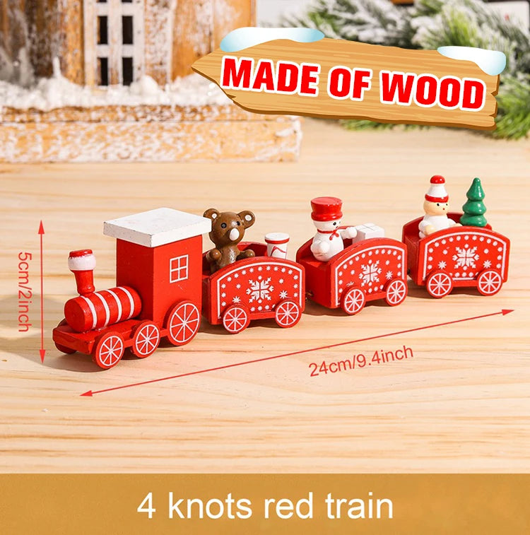 Christmas Train Decoration – Merry Christmas 2025 Home Ornament, Xmas & New Year 2026 Gifts