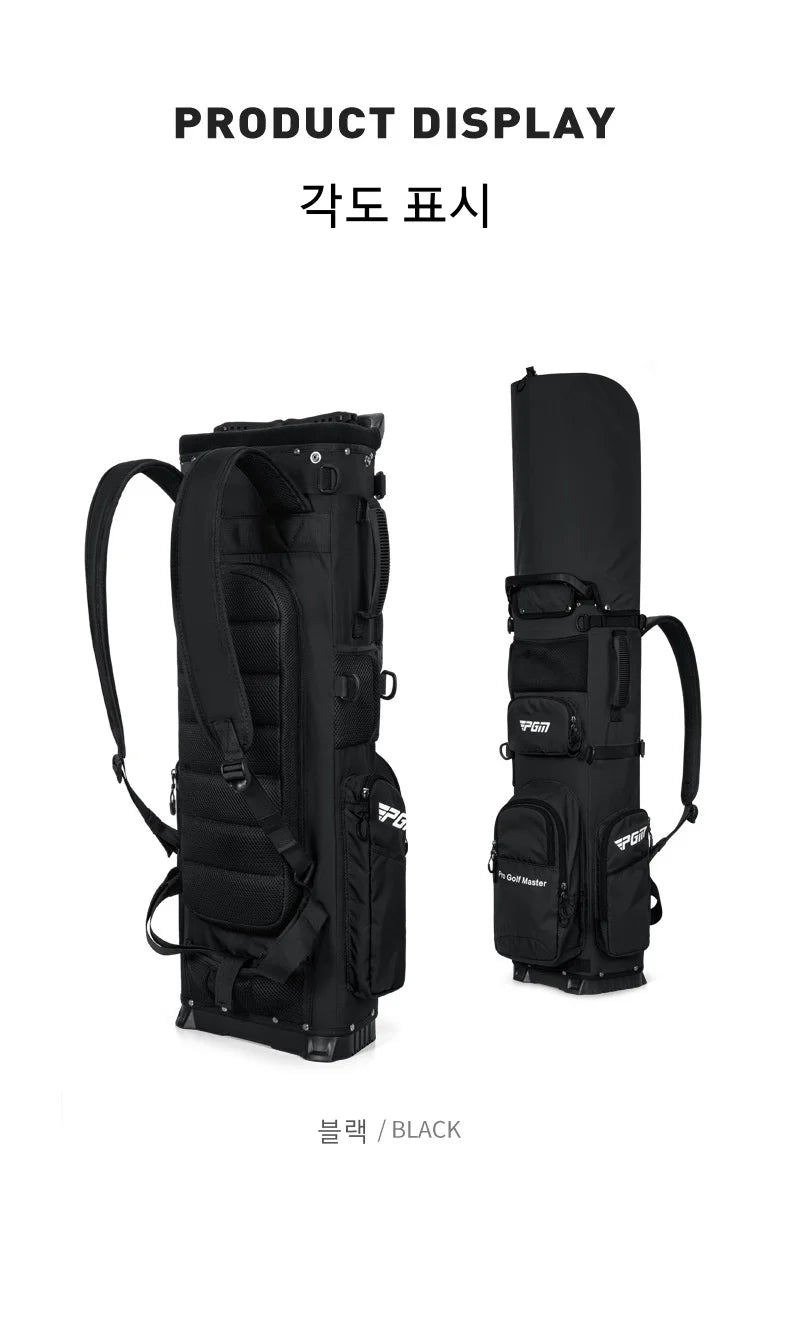 PGM Golf Bags Backpack Design Clubs Bag 2kg Ultra Lightweight Portable Fixed Insert Waterproof Accessories QB144