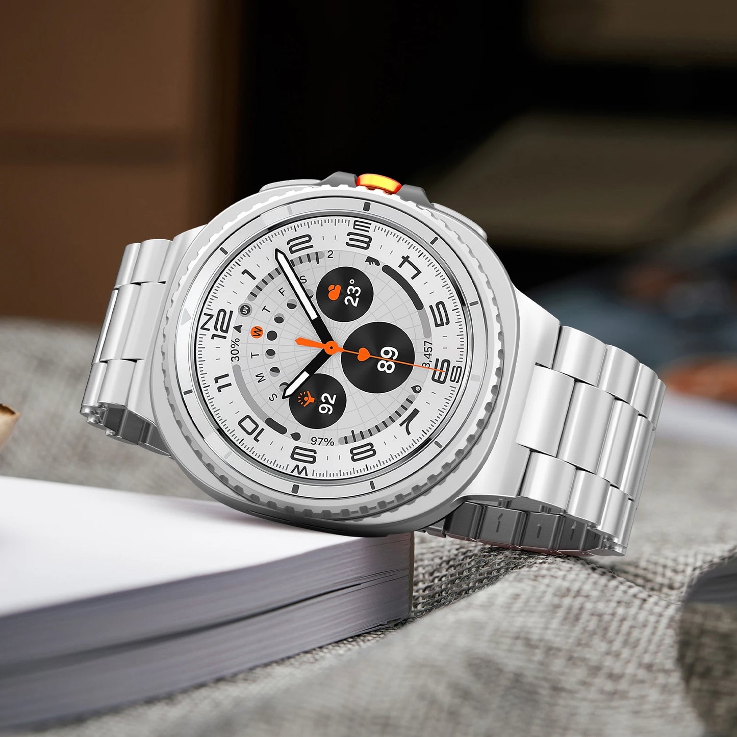 Stainless Steel Strap For Samsung Galaxy Watch 8 classic 46mm Metal Watchband Bracelet Correa For Samsung Watch 8 40mm 44mm band