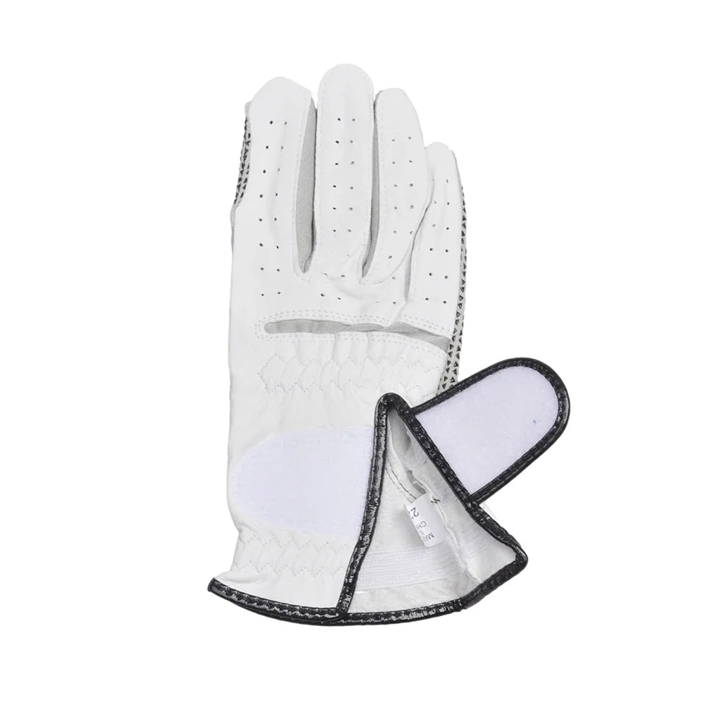 PGM Golf Gloves,Men’s Left Right Hand Soft Breathable Sheepskin Sport Gloves,Slip-resistant Golf Male Training Accessories