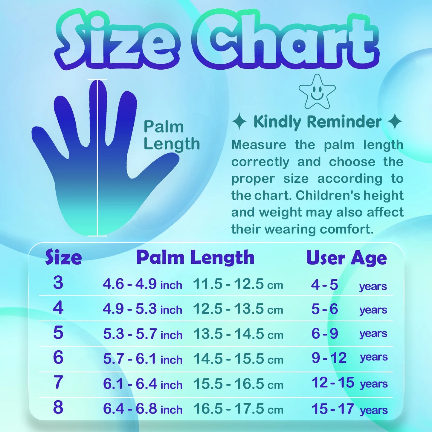 1 pair Non-Slip Soccer Goalie Gloves with Double Wrist Protection