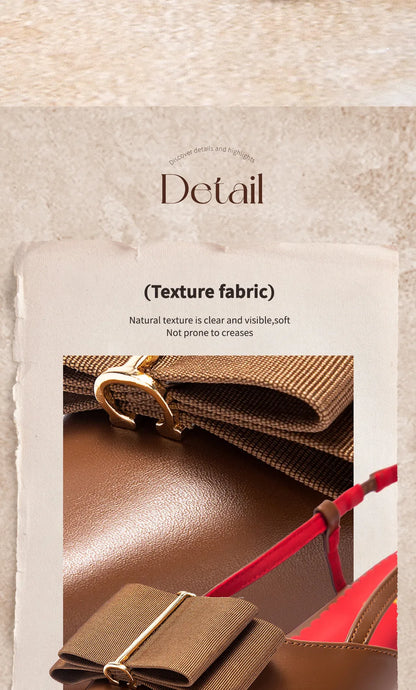 Sandals Strappy Pointed-Toe Women PU Upper Casual Workplace Style