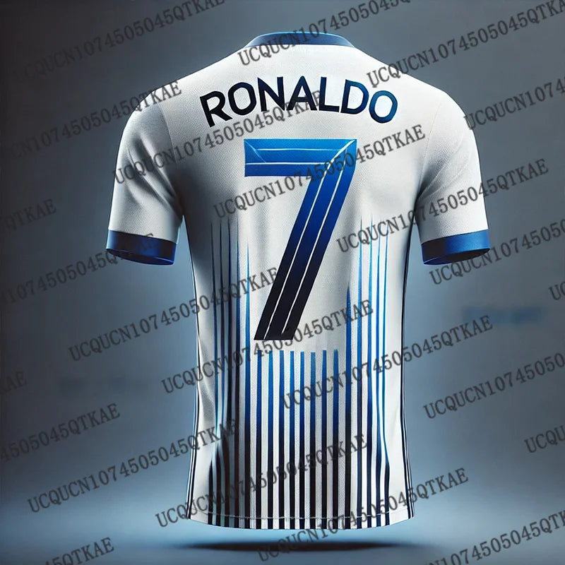 Chatgpt Special Edition Ronaldo No7 Football Jersey Breathable Quick Drying Sweat Wicking Sport Training Jersey For Adult/Kid