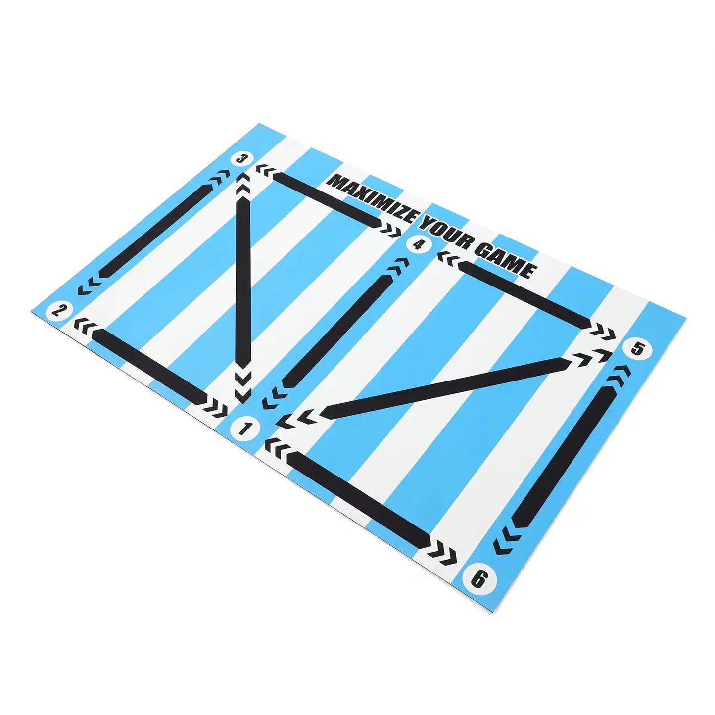 Soccer ball control training mat | Stable and silent rubber base | Digital Guidance Design | Improve ball sense, daily training