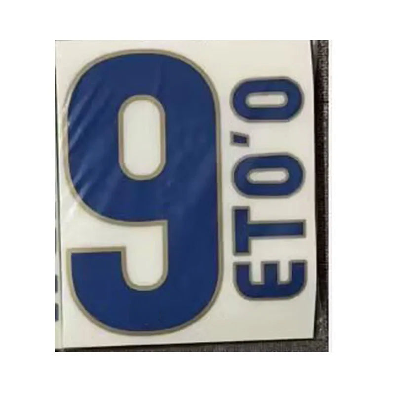 Retro Soccer Nameset #10 SUPER STAR Printing CUSTOMIZE NAME NUMBER Heat Transfer Soccer Patch Badge