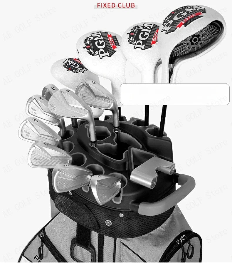 PGM 2024 Golf Bag Multi-Function Waterproof Anti-collision Retention Mechanism Golf Bags Large Capacity Travel Bags QB134