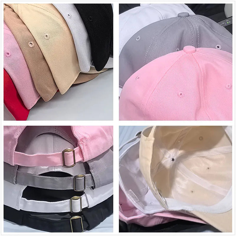 DAD MOM Embroidery Pure Cotton Men's Baseball Cap For Man  Womne's Fashion Sport Golf Caps Sun Hat Dropshipping