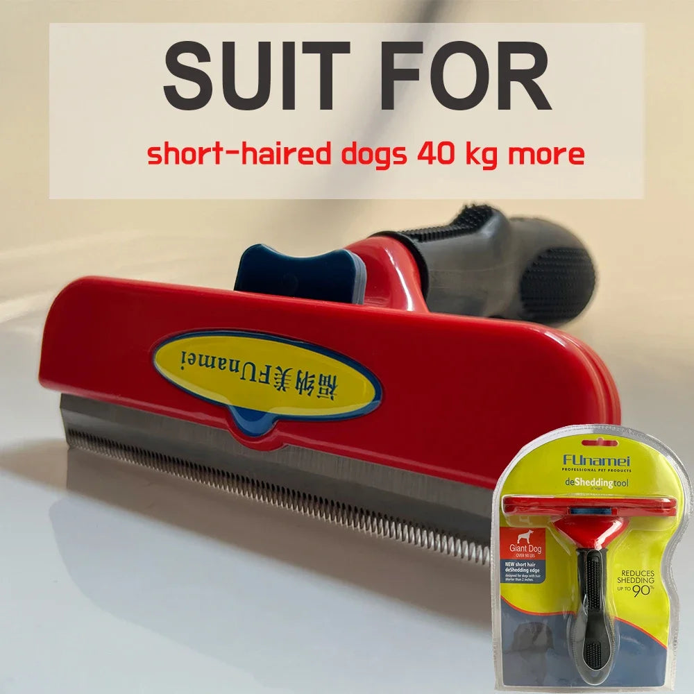 Pet Brush for Dogs and Cats – Hair Removal and Grooming Comb