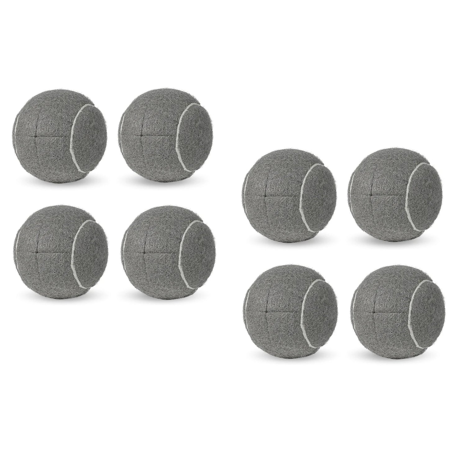 Pre-Cut Tennis Balls Fits Most Walkers and Chairs, Stay Secure Walker Tennis Balls for Reducing Noise, 4Pcs, 8Pcs