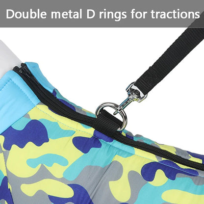 Winter Waterproof Polyester Pet Dog Jacket For Small And Medium Dogs