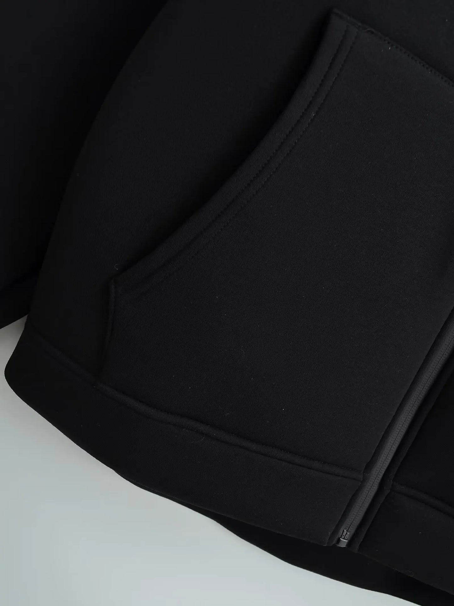 HH 2025 Casual Women's Soild Zipper Hoodie Long Sleeve Big Pocket Zipper Jacket With Hood Female Loose Outerwear Coat Tops