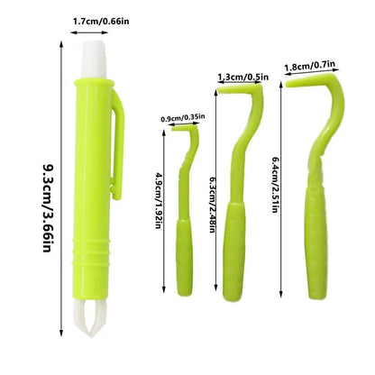 Pet Tick Removal Tweezer Plastic Flea Mite Remover Tool