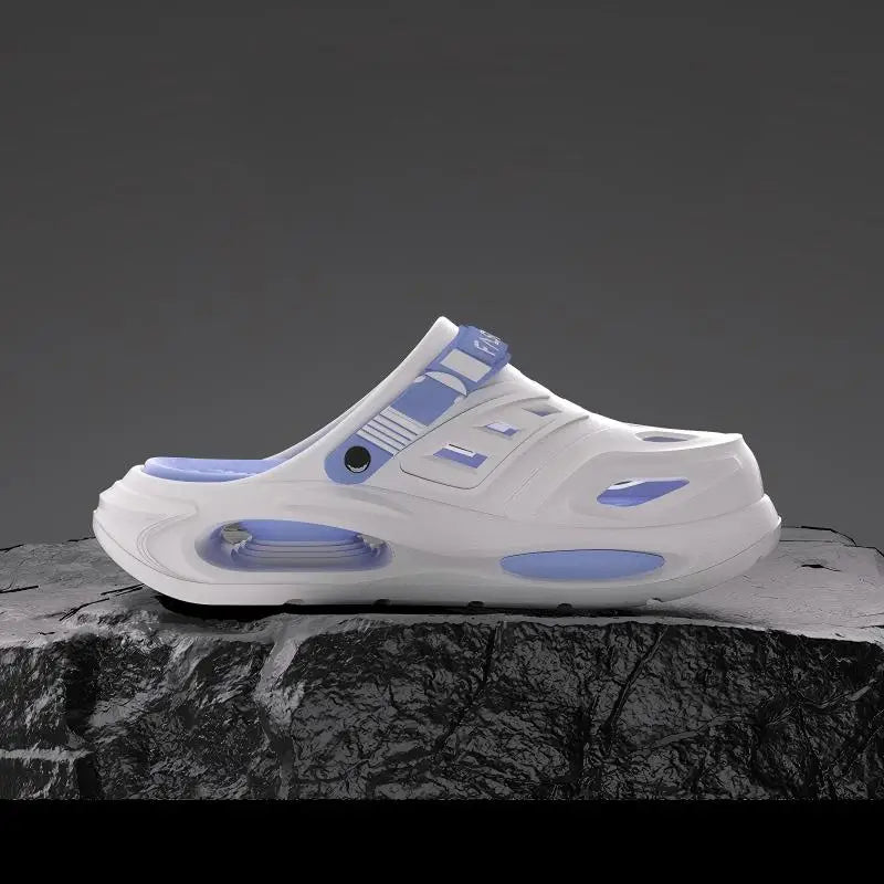 Men's Slippers With Thick Sole, Non-Slip EVA Outsole