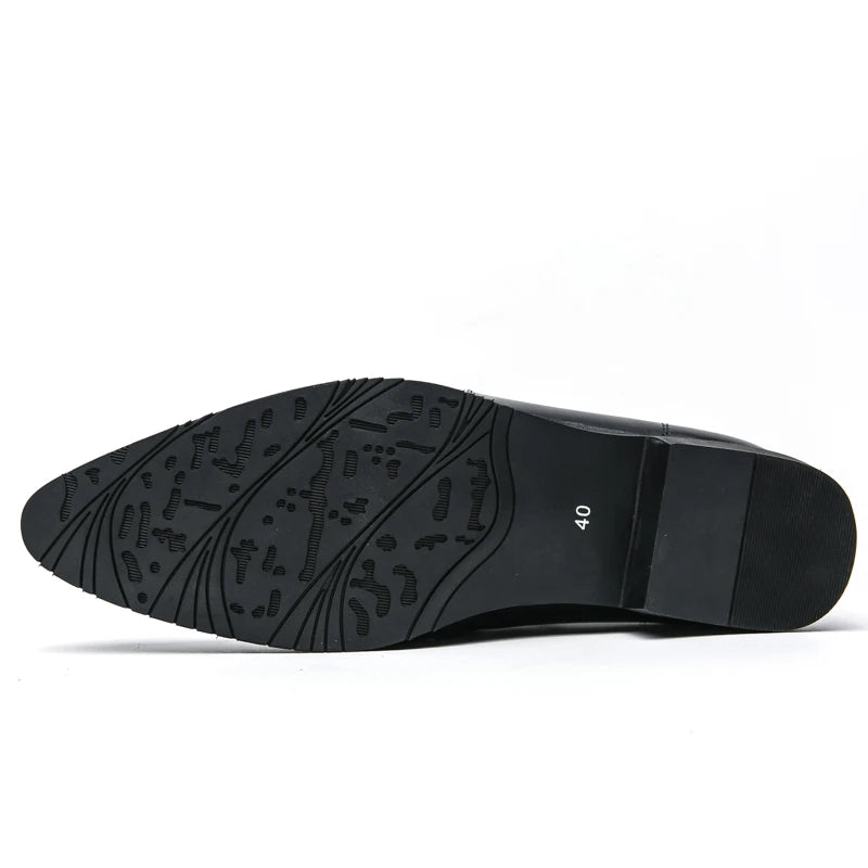 Men's Leather Riding Boots Ankle High ZIP Closure PU Lined