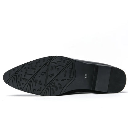 Men's Leather Riding Boots Ankle High ZIP Closure PU Lined