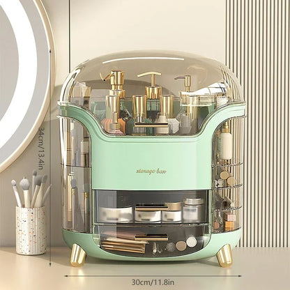 Transparent Makeup & Jewelry Organizer – Desktop Storage Box