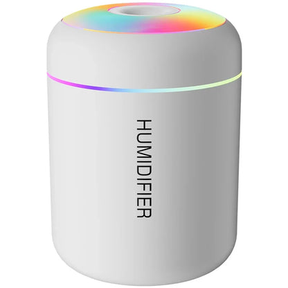 180ml Mini USB Humidifier Aroma Diffuser With Lights For Car And Home