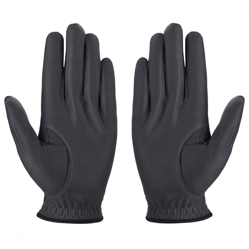 Golf Gloves Men's Glove Left/Right Hand 2 color Soft white Dark Grey Swing Putting Training particles Breathable Namib Gloves