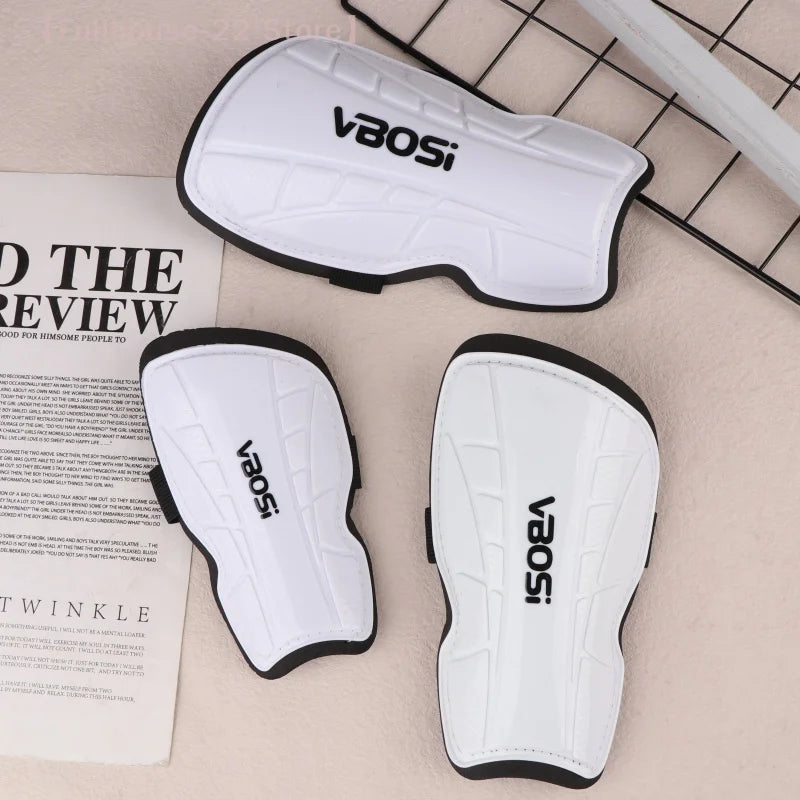 【MAX-22】1Pair Unisex Soccer Shin Pad Guard With Elastic Straps Youth Adults Leg Pads Children Shin Guards Shin Support Straps