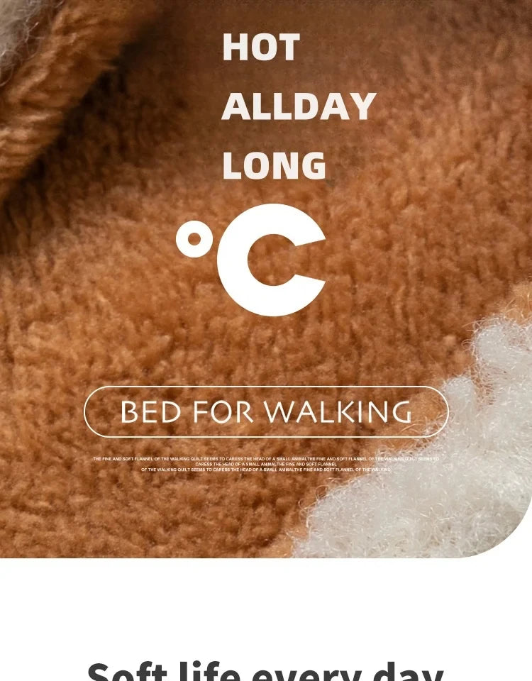 TZLDN Fashion Men's Slippers Winter Warm Cartoon Bear Lovely Indoor Soft Sole Non-slip Dormitory Causal Home Plush Shoes Couple