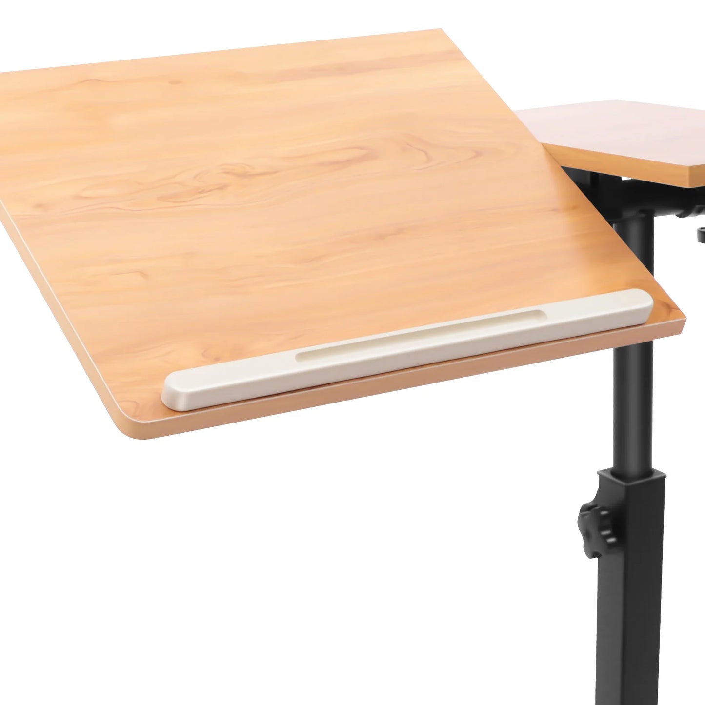 58-90cm Adjustable Mobile Standing Computer Desk Laptop Desk for   Office Livingroom Lounge Study Bedroom