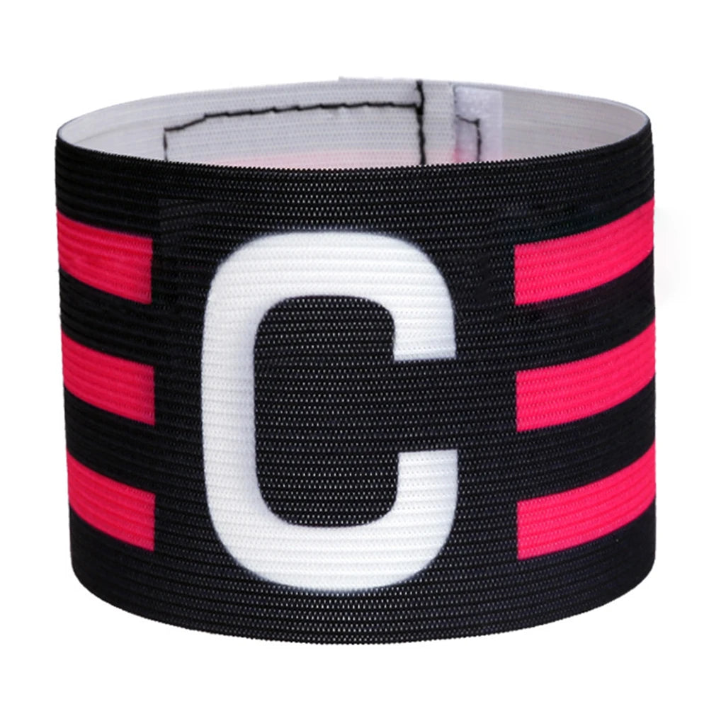 1-10pcs Leader Competition Armband Breathable Soccer Player Captain Group Armband Clear Icon Capitan Band For Football Captain
