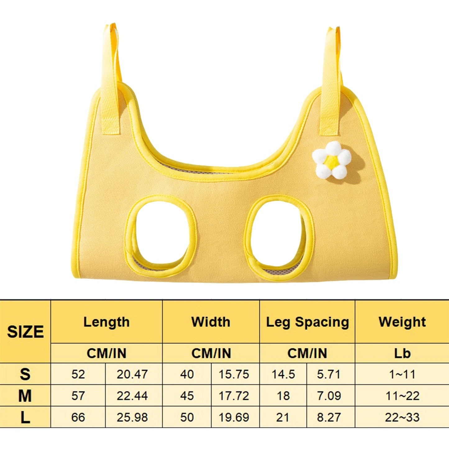 Pet Beauty Hammock for Cats and Dogs with Safety Strap