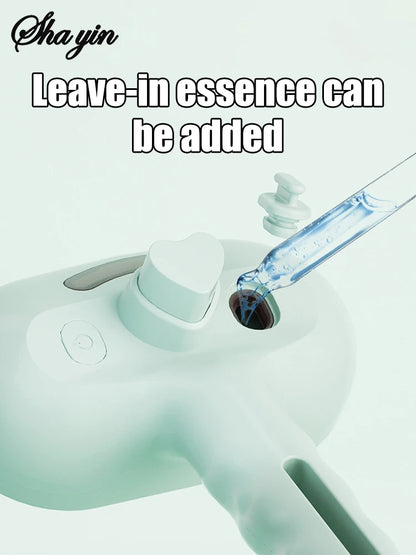 Pet Steam Spray Brush For Dog Grooming And Hair Removal Plastic