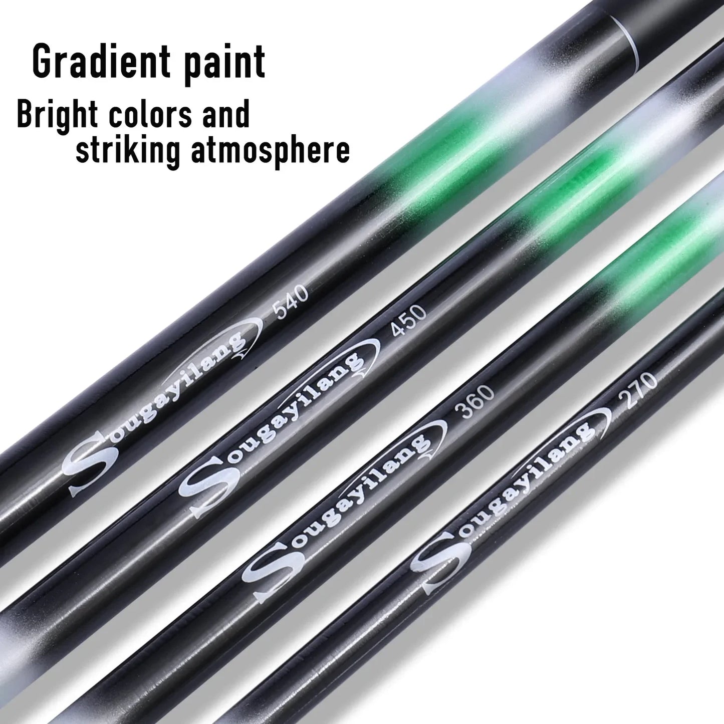 Sougayilang Carp Fishing Rod 2.7/3.6/4.5/5.4M Portable Ultra Light Telescopic Fishing Pole Max Drag 5Kg Fishing Tools