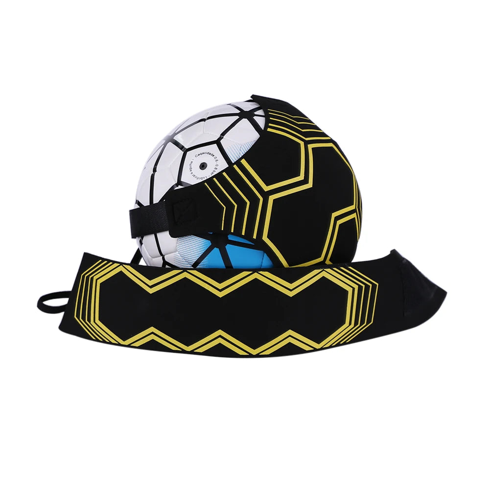 5-1pcs Football Kick Trainer Adjustable Soccer Ball Training Solo Soccer Trainer Belt with Elastic Auxiliary Fitness Equipment
