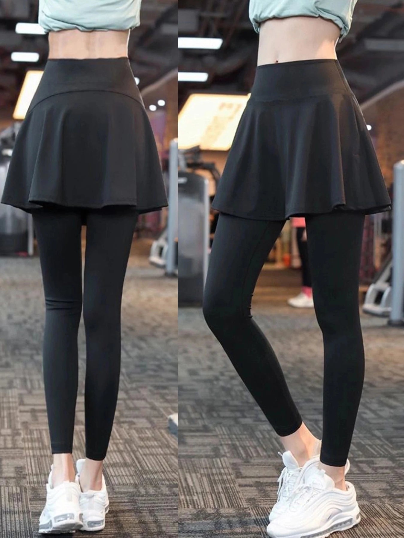 Women's Sports skirt Casual High Waist Gym  Running Fitness Cycling Casual Skirt Golf Tennis Fitness Comfortable