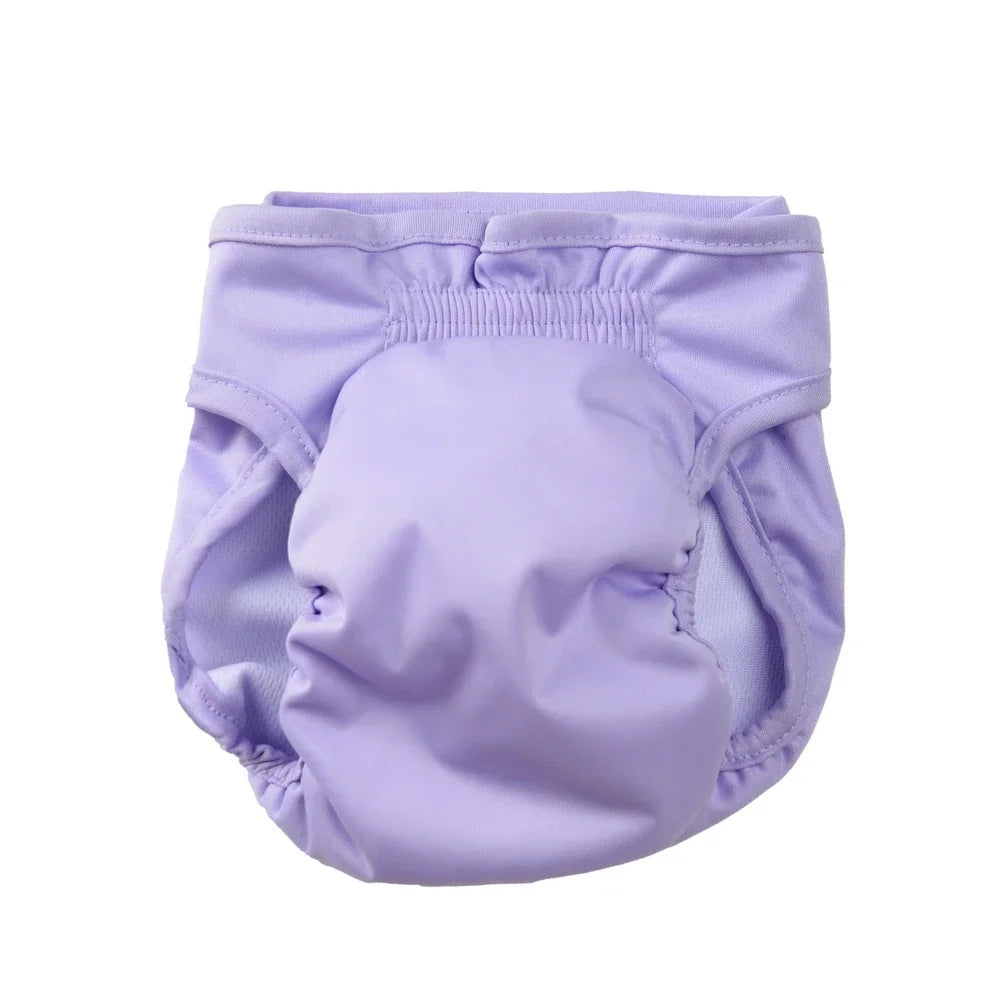 3Pcs Washable Female Dog Diapers Elastic Breathable Pet Nappies Reusable Pets Menstrual Period Panties For Small Medium Dogs Pug