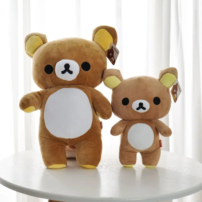 7 Styles Rilakkuma Plush Teddy Bear Peluche Lovely Anime Bear Stuffed Doll Kawaii Room Decor Anime Birthday Gifts Xmas Present