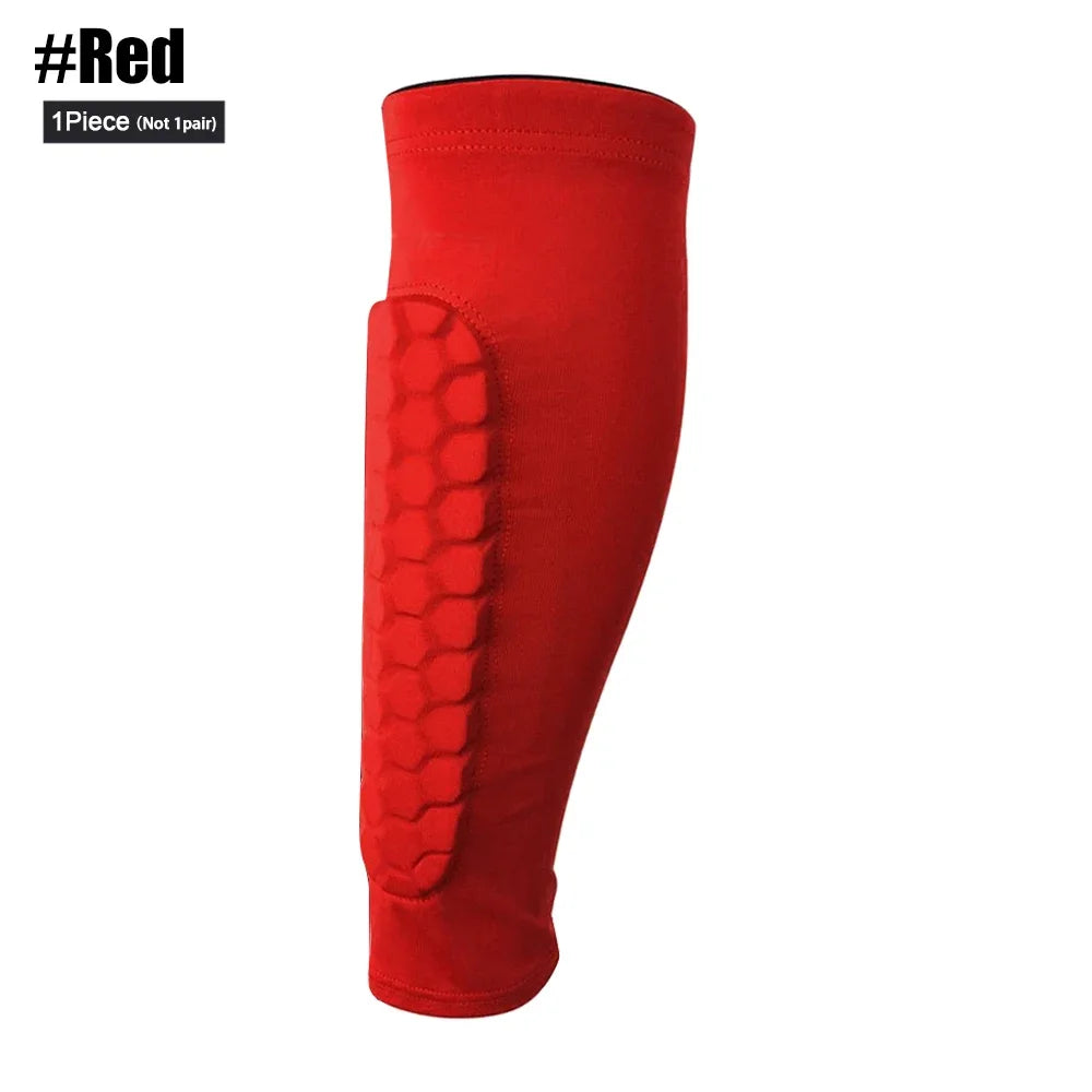 Honeycomb Soccer Shin Guards Football Shields Sports Legging Shinguards Leg Sleeves Protective Gear Shank Protector