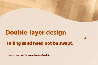 Extra Large Waterproof Cat Litter Mat Non-Slip Washable