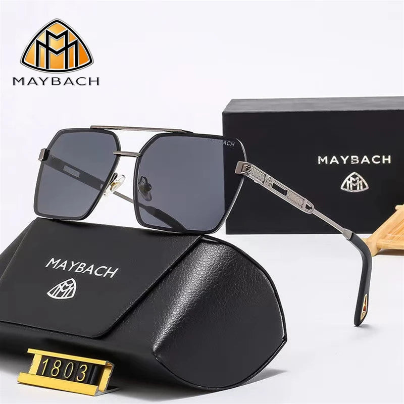 MAYBACH Sunglasses Luxury brand for Men and women Classic Sun Glasses High Quality Eyewears Pilot Goggle UV 400 Protection 527