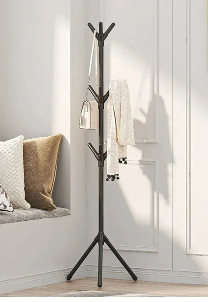 Vertical Coat & Hat Stand – Bedroom Storage Rack