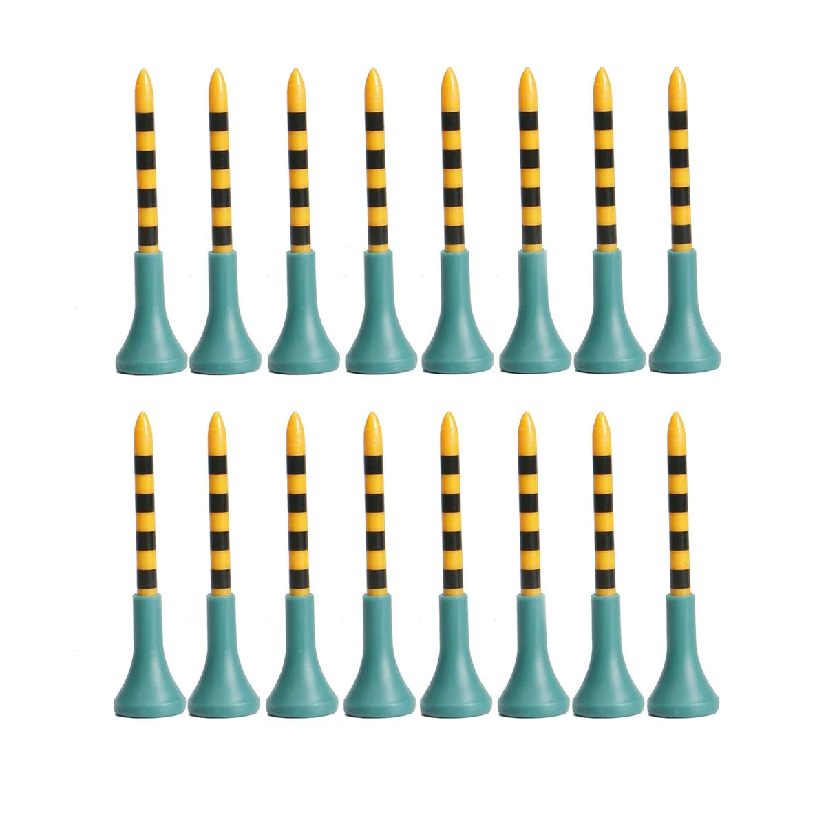 Golf Nail TEE Plastic Seat 83mm Rubber Cover Soft Rubber Head Cover Serve Golf Tee Seat Ball Holder T-014