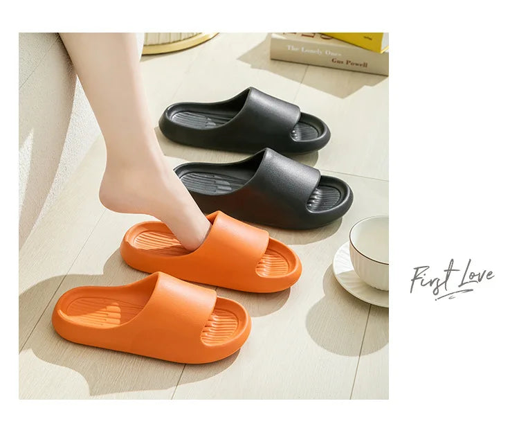 Big Size 47 48 50 Men Summer Slippers Indoor EVA Women Slipper Sandals Bathroom Flip Flops Bedroom Flat Slides