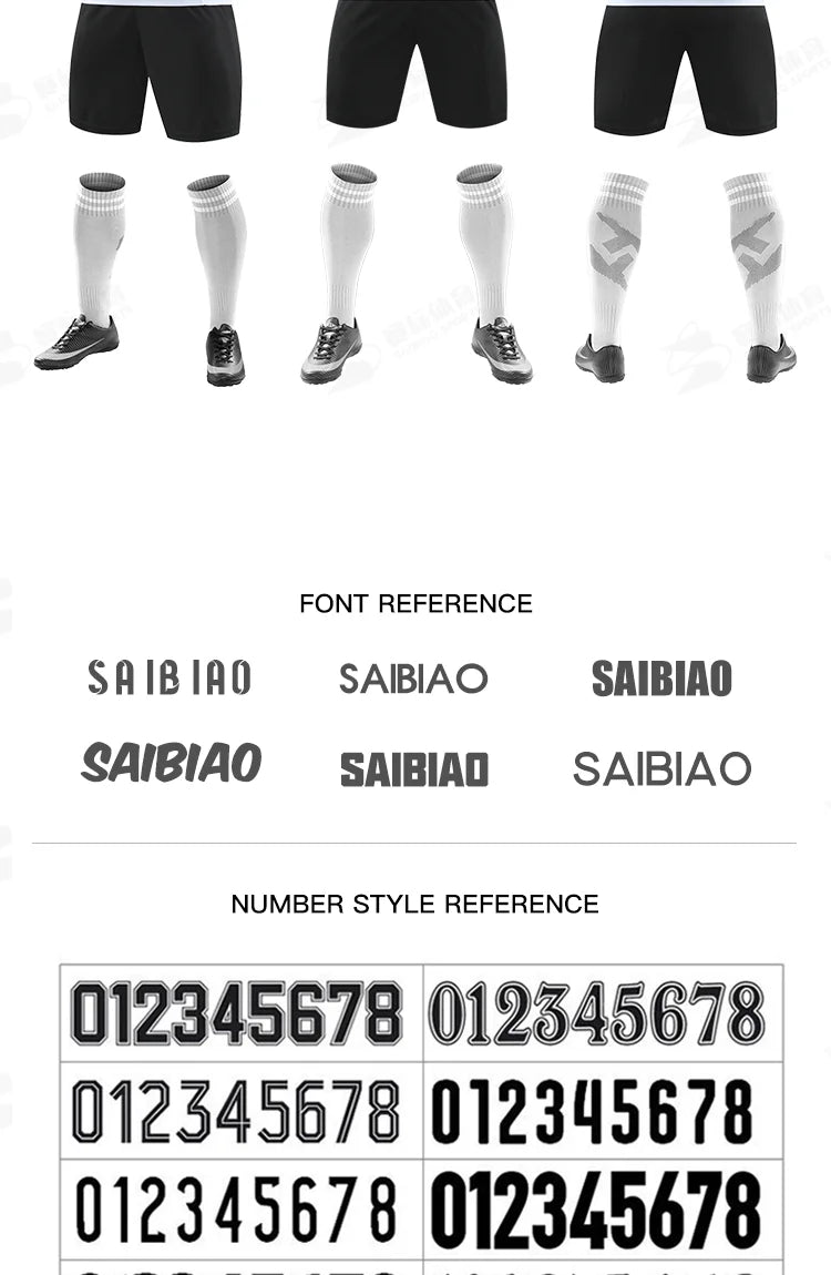 Adult Kids Personalize Football Jerseys Soccer Uniform MAN Women Team Training Quick-Drying Sportswear  Futsal Tracksuit Outfit