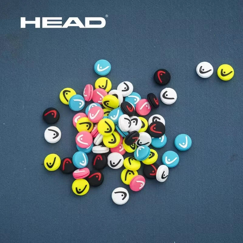 10/2Pcs HEAD Tennis Racquet Vibration Dampeners Silicone Reduce Professional Tennis Racket Accessories Damper Shock Absorber