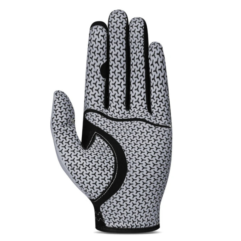 PGM Professional Golf Gloves Microfiber Cloth Fabric Breathable Non-Slip Club Swing Putting Training Glove ST037