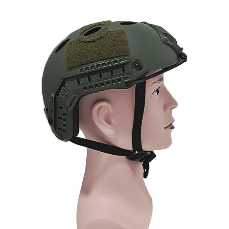 Tactical Fast PJ Helmets CS Airsoft Helmet Paintball Game Outdoor Sports Hunting Shooting Personal Defense Accessory