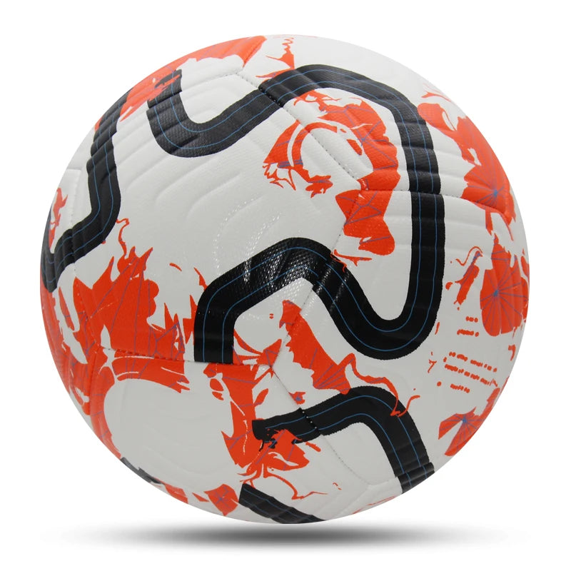 Soccer Balls Standard Size 5 Machine-Stitched Ball PU Material Sports League Outdoor Match Football Training Ball Futbol Voetbal